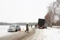 Kierująca mercedesem zderzyła się z ciężarówką. Sprawczyni dostała mandat
