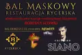 Restauracja Rycerska: Magiczny bal maskowy z występem iluzjonisty Romana Słomki