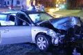 Zderzenie dwóch aut na Podgórnej