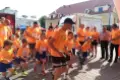Około 100 biegaczy pobiegło w rundce z powiatem