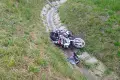 Wypadek pod Godzieszowem, ratownik ciężko ranny
