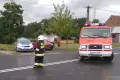 Kolizja dwóch aut w Nowogrodźcu