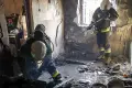 Pożar w Tomaszowie. Dwie osoby lekko poparzone