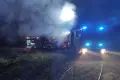 Пожежа поблизу дороги 94