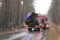 Śmiertelny wypadek na drodze do Kliczkowa, zginęła 22-letnia druhna z OSP Grodziec