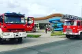 Pożar sauny na basenie w Osiecznicy
