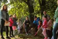 Ponad 120 przedszkolaków powitało jesień na Bobrowej ścieżce