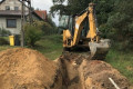 Budują kanalizację w Krzyżowej