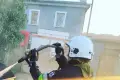 Pożar na cmentarzu w Nowogrodźcu