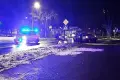 Collision Between Two Cars Near a Shell Petrol Station
