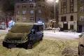 Uwaga kierowcy! Śnieg przysypał jezdnie i znaki poziome