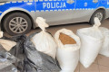 Policjanci z Kruszyna przechwycili blisko 100 kg nielegalnego tytoniu