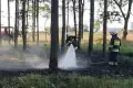 Pożar przy A4