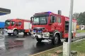 Firefighters intervened at a petrol station in the zone