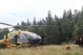 Wypadek w G&oacute;rach Sokolich: 35-latek spadł z dużej wysokości. Lądował śmigłowiec LPR-u