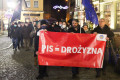 Protest przeciwko lex TVN na bolesławieckim rynku. Frekwencja dopisała