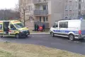Wypadek na Starzyńskiego. Chciała się zabić, z połamanymi nogami trafiła do szpitala