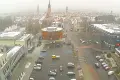 Kontratak ZIMY w Bolesławcu. Ślisko na drogach i chodnikach, pada śnieg