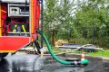 Intense rain: firefighters intervened at two fuel stations in the zone