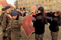 Uroczyste ślubowanie klas o profilu wojskowym z II Liceum Og&oacute;lnokształcącego