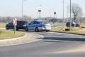 Kolizja dwóch aut na rondzie – obwodnicy Bolesławca