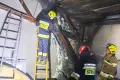 Pożar instalacji elektrycznej w firmie na strefie w Krzyżowej