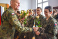 Kobiety w mundurach i pracownice resortu obrony narodowej uhonorowane