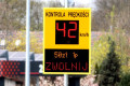 Urządzenie do kontroli prędkości przy Bohater&oacute;w Getta ostrzega lub dziękuje
