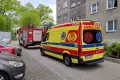 Akcja służb w bloku przy ulicy Staroszkolnej