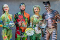 Irys, Nasturcja, Łąka i Tygrys. Body painting z Ceramiką Artystyczną