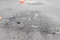 Dziury załatane na odpier***