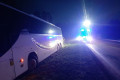 A4: autokar z 50 osobami wypadł z drogi. Dzieciaki przewiezione autobusem PKS-u do hotelu