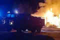 Cztery zastępy straży pożarnej gasiły nocny pożar w Gromadce
