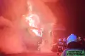 Nocny pożar ciężarówek. Sprawę bada policja