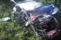 Два легковики опинилися в кюветі. Одна людина потрапила до лікарні