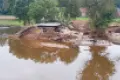 Ważna informacja o zerwanej drodze powiatowej w Kraszowicach