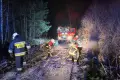 Noworoczna akcja straży pożarnej