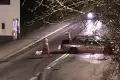 Kolizja z Mercedesem przy Biedronce