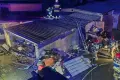 Nocny pożar: w ogniu stanął garaż! Policjant poza służbą ruszył z pomocą. Podpalacz zatrzymany