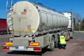 Groźna sytuacja na autostradzie A4. Decyzja: zakaz dalszej jazdy