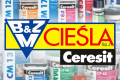 Profesjonalne materiały budowlane Ceresit dostępne w BZM Cieśla Bolesławiec