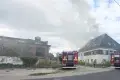 Fires at the former foundry in Gromadka. The fire broke out twice within 24 hours