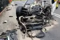 Audi перекинувся у Wierzbowa. 40-річний водій не впорався з керуванням, пасажир потрапив до лікарні
