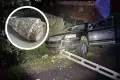 Zgłosiła potrącenie, ale policjanci odkryli coś zupełnie innego. Znaleziono też zapalnik z czasów wojny