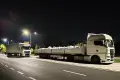 New car park in Bolesławiec occupied by lorries. Trucks block as many as 11 spaces