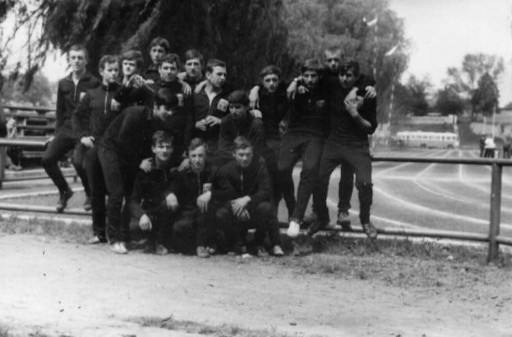 Uczestnicy ZSB w Spartakiadzie. (27.06.1969)