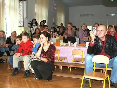 Publiczność na przedstawieniu Bałwankowo