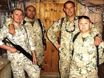 Polscy żołnierze stacjonujący w Iraku