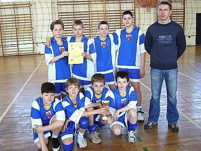 Reprezentacja chłopców ze Szkoły Podstawowej nr 4