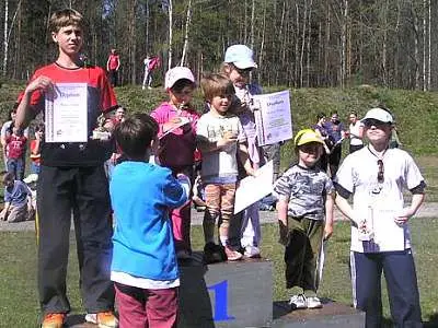 Dzieci na podium